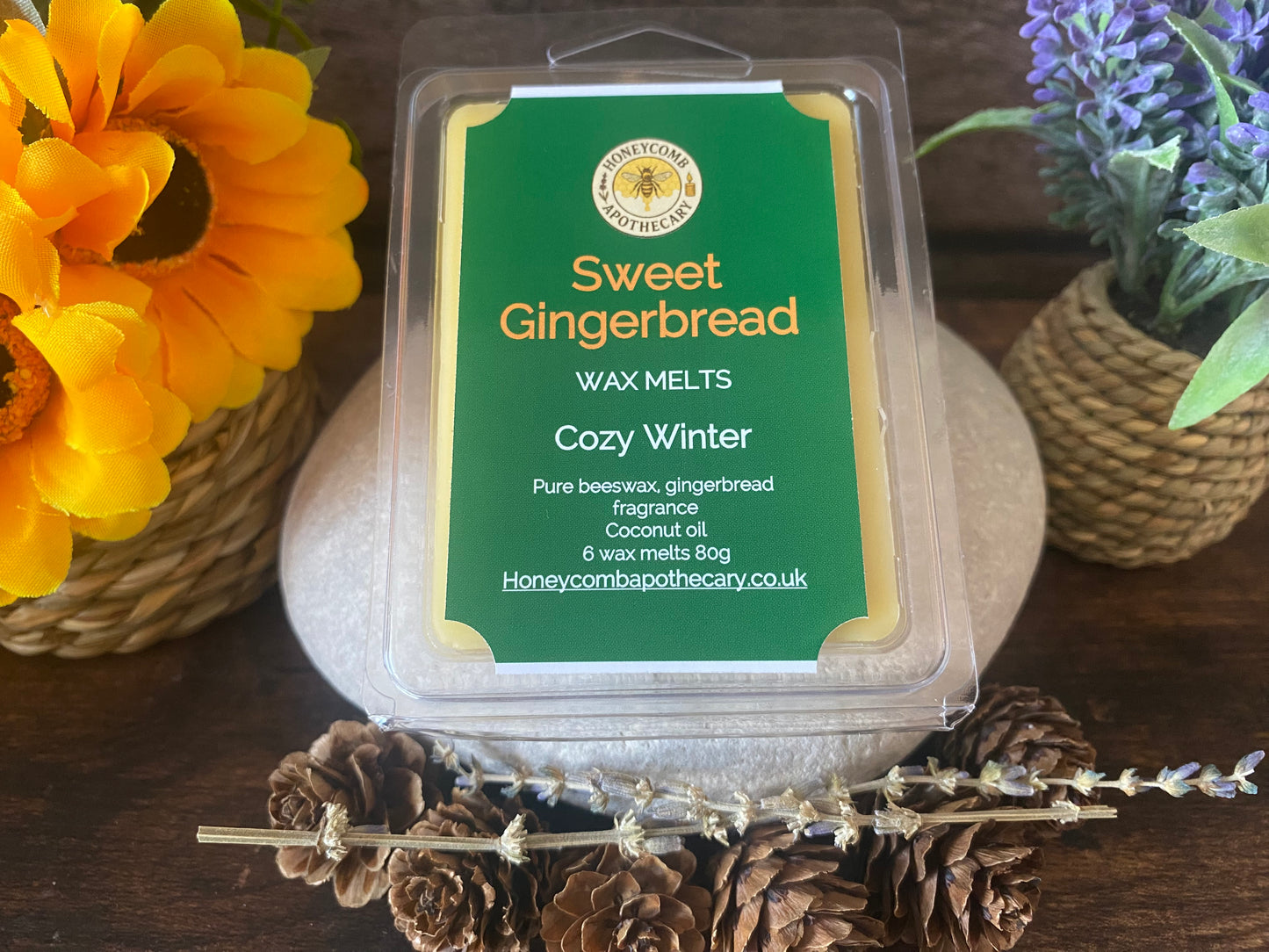 (Sweet Gingerbread) Scented Beeswax Melts