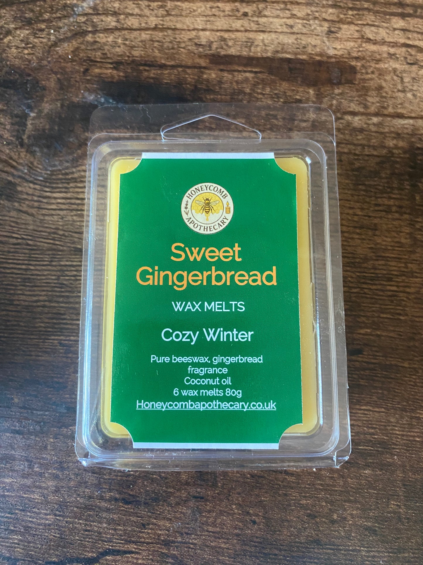 (Sweet Gingerbread) Scented Beeswax Melts