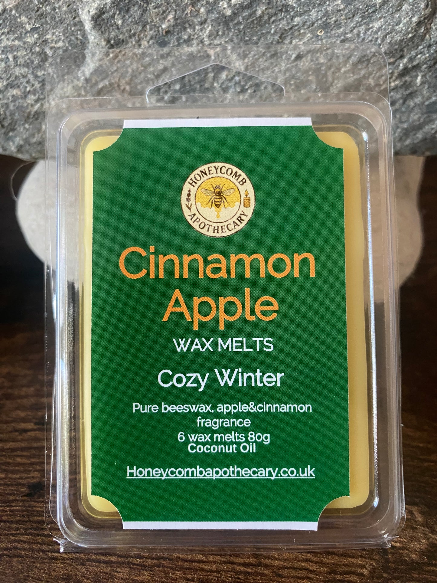 (Cinnamon Apple) Scented Beeswax Melts