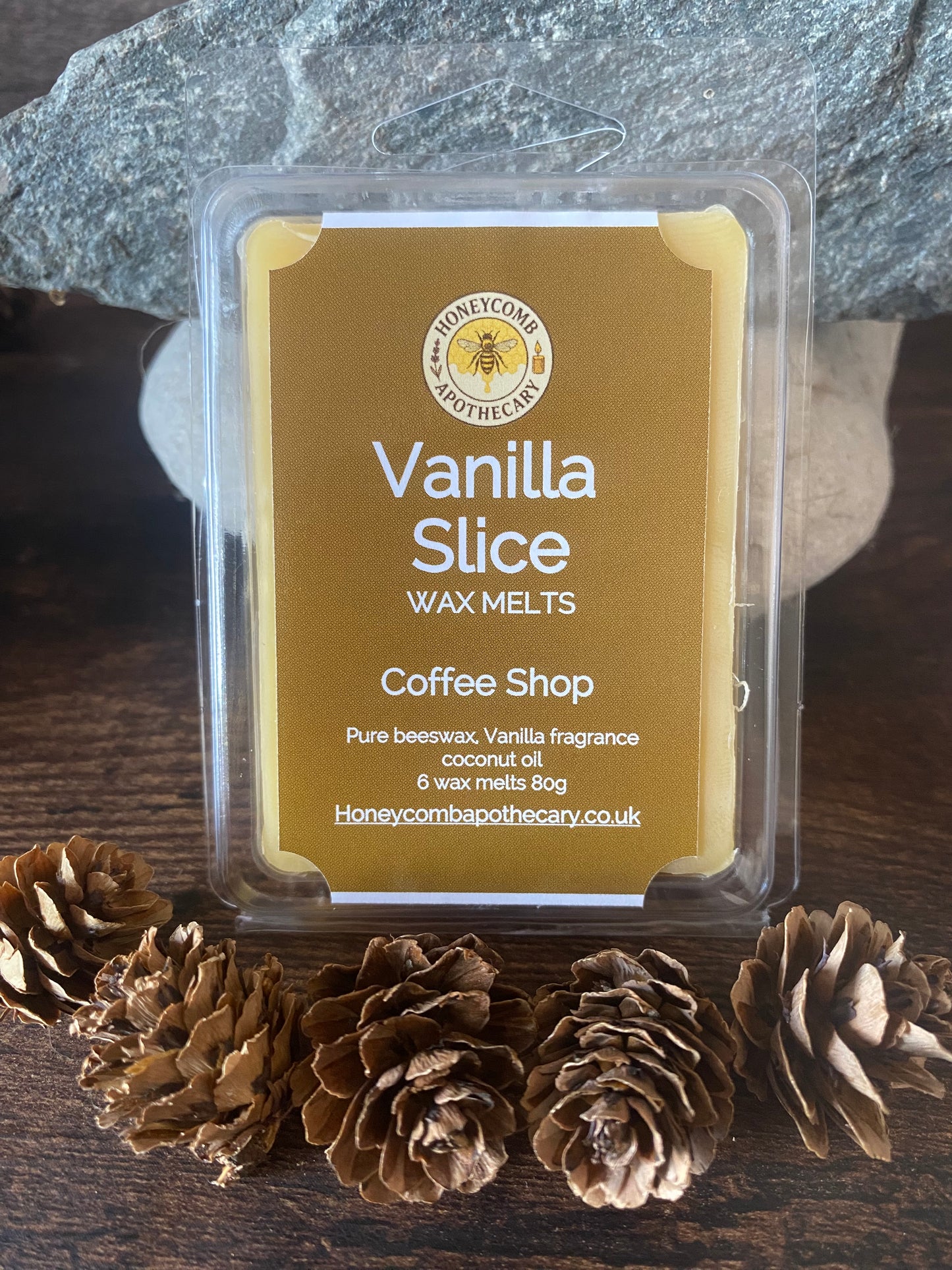 (Vanilla slice) Scented beeswax melts
