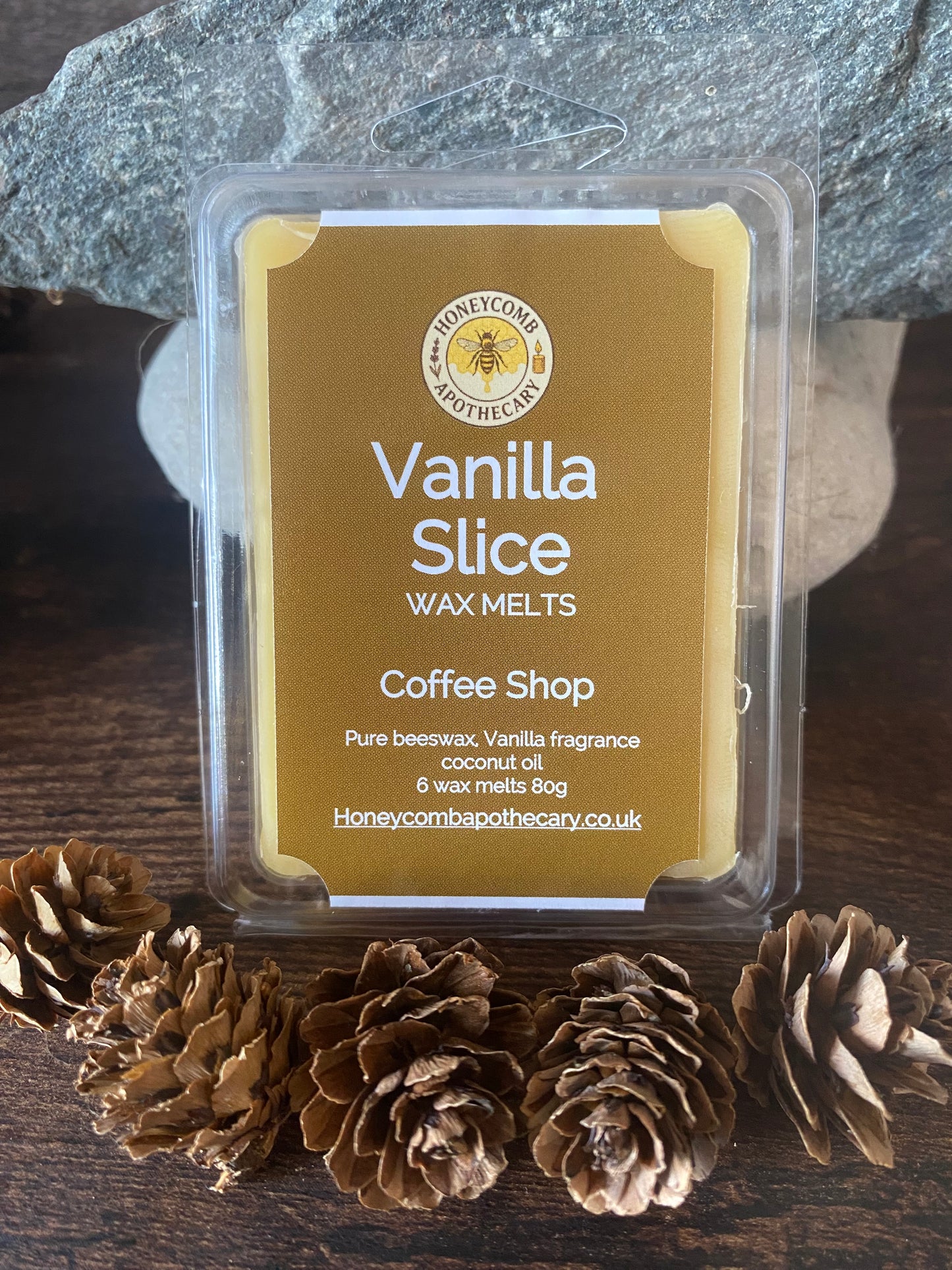 (Vanilla slice) Scented beeswax melts