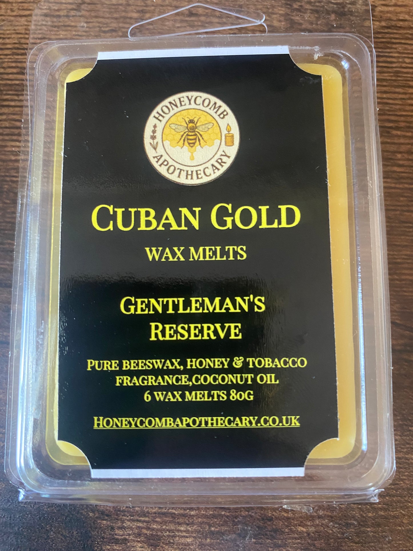 (Cuban Gold) Scented Beeswax Melts Free Postage