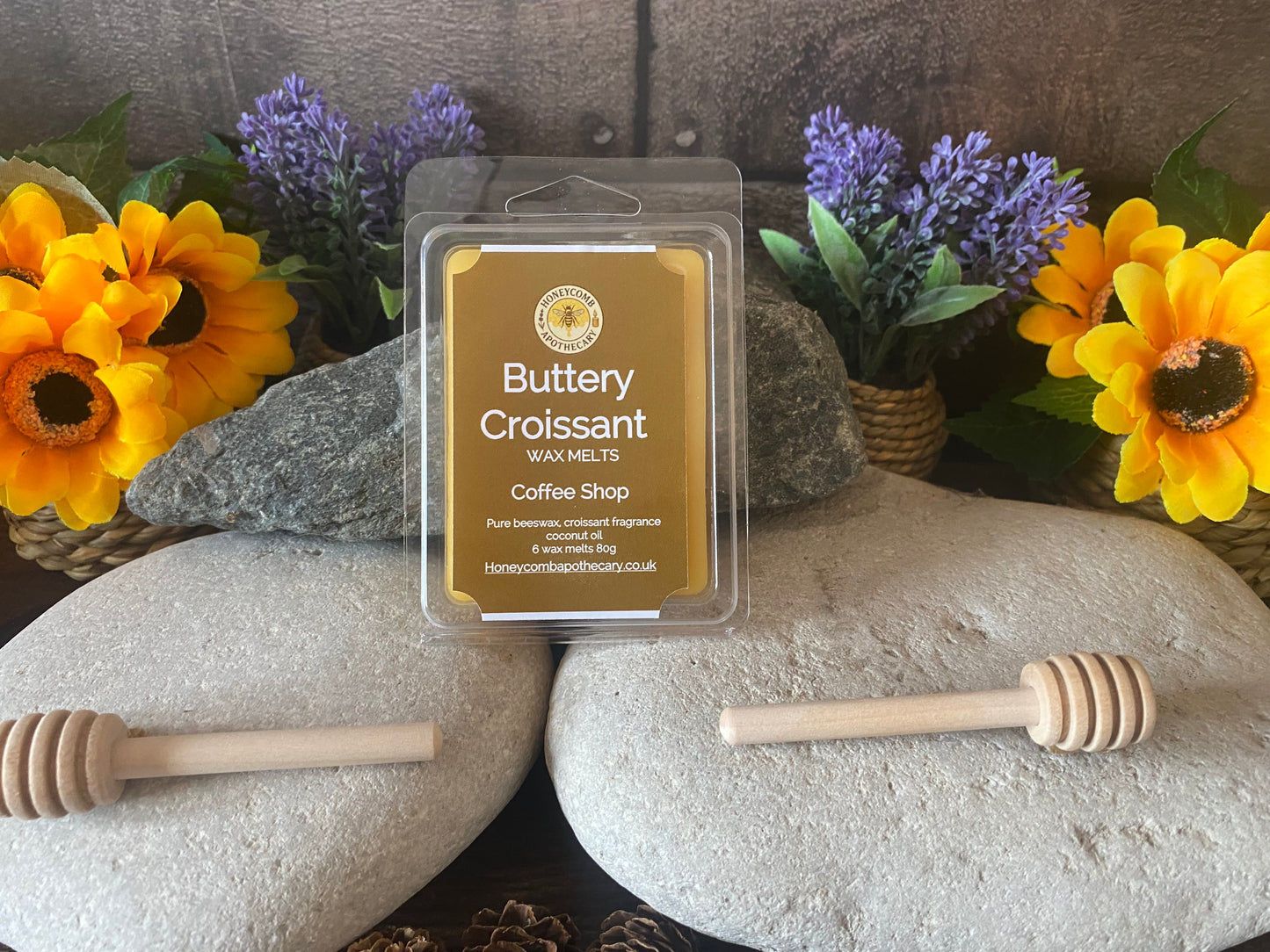 (Buttery Croissant) Scented Beeswax Melts
