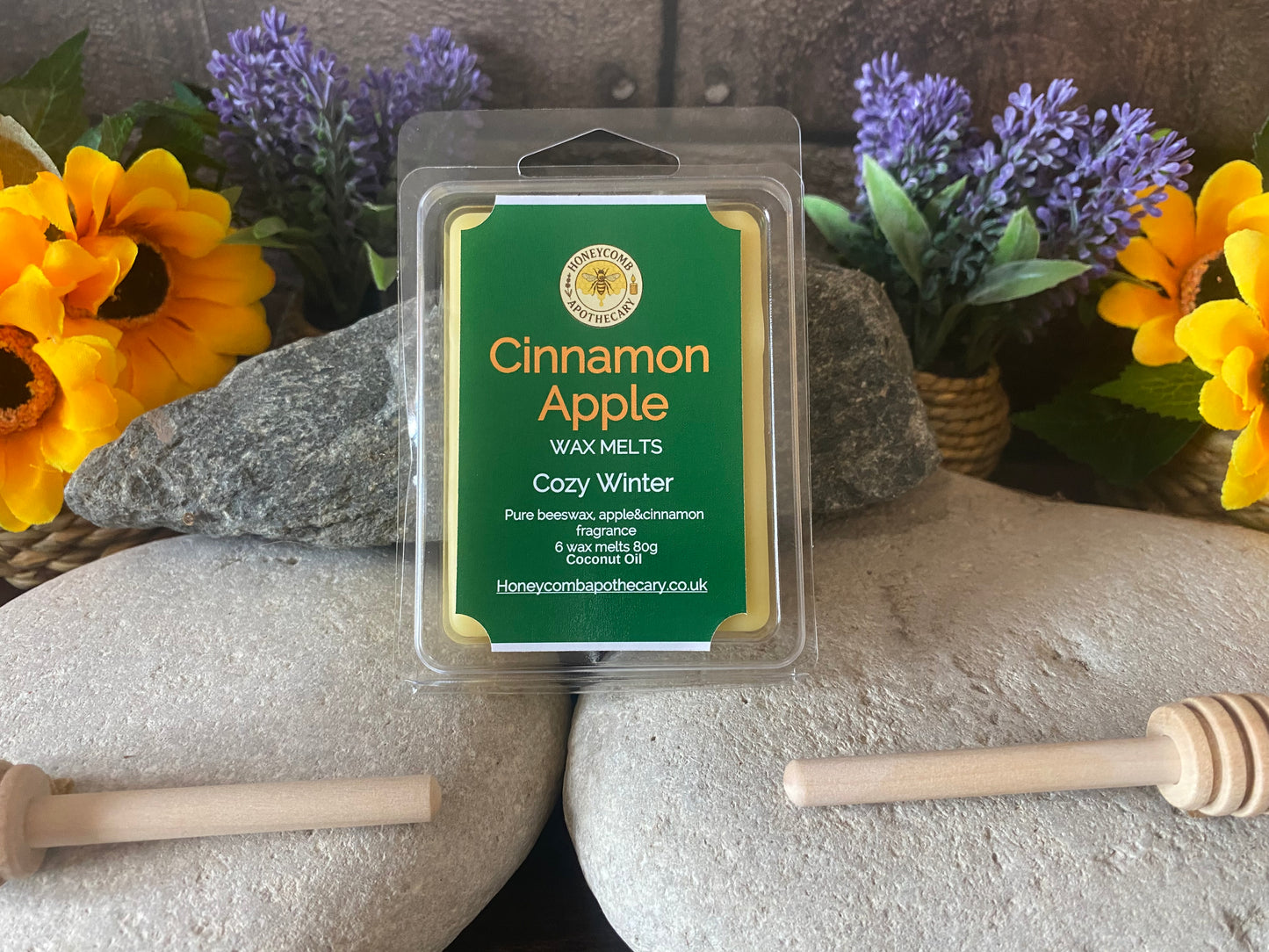 (Cinnamon Apple) Scented Beeswax Melts