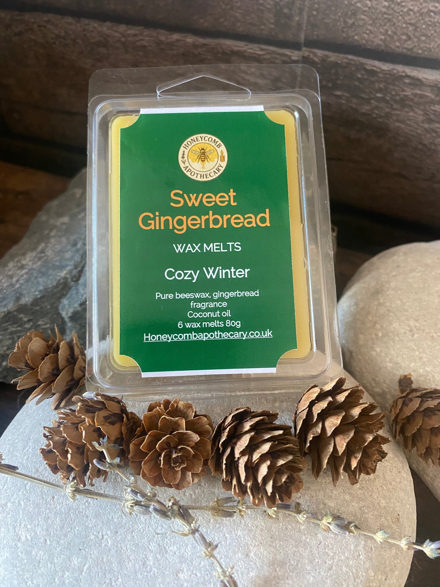(Sweet Gingerbread) Scented Beeswax Melts