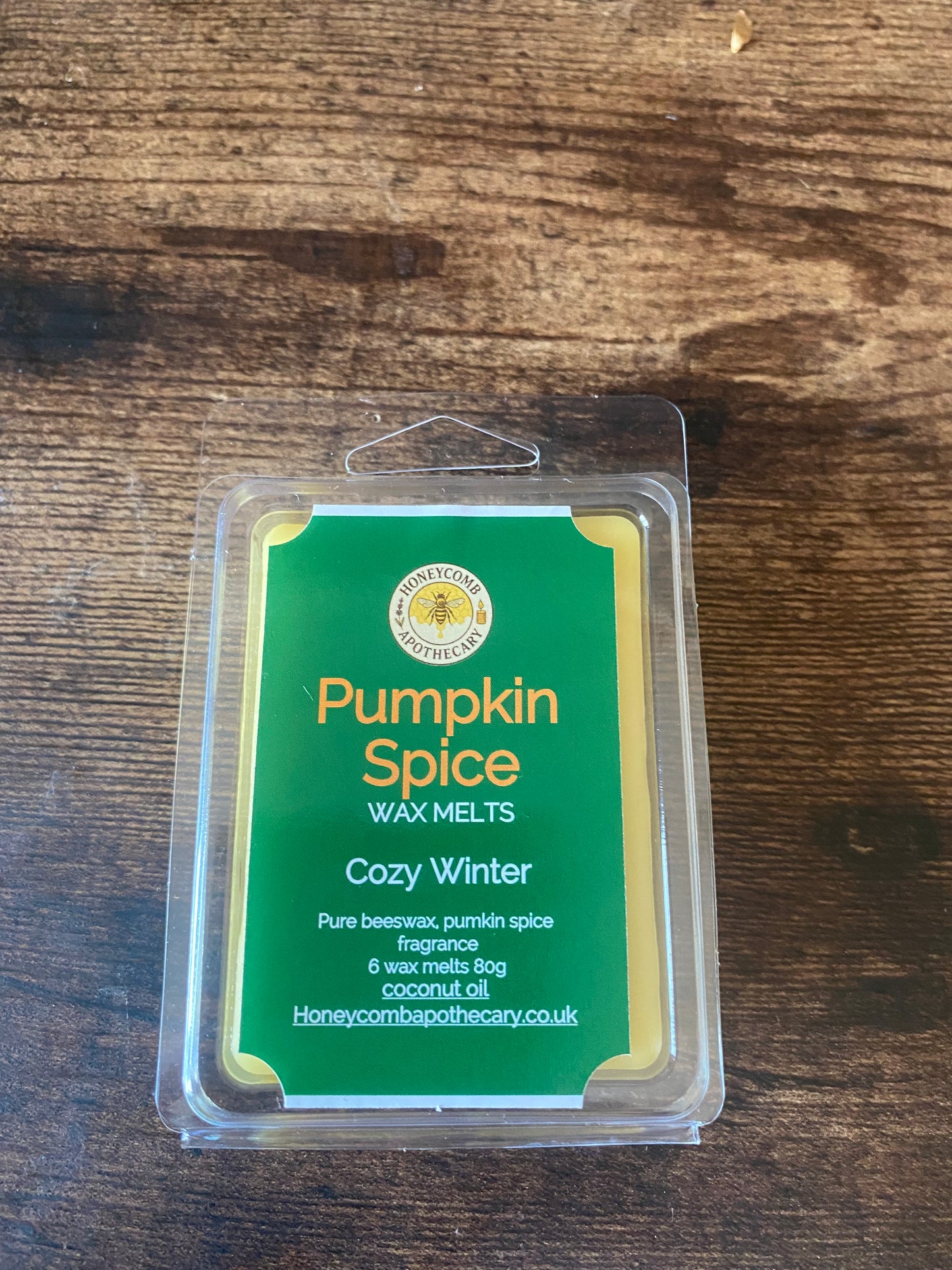 (Pumpkin Spice) Beeswax Scented Wax Melts