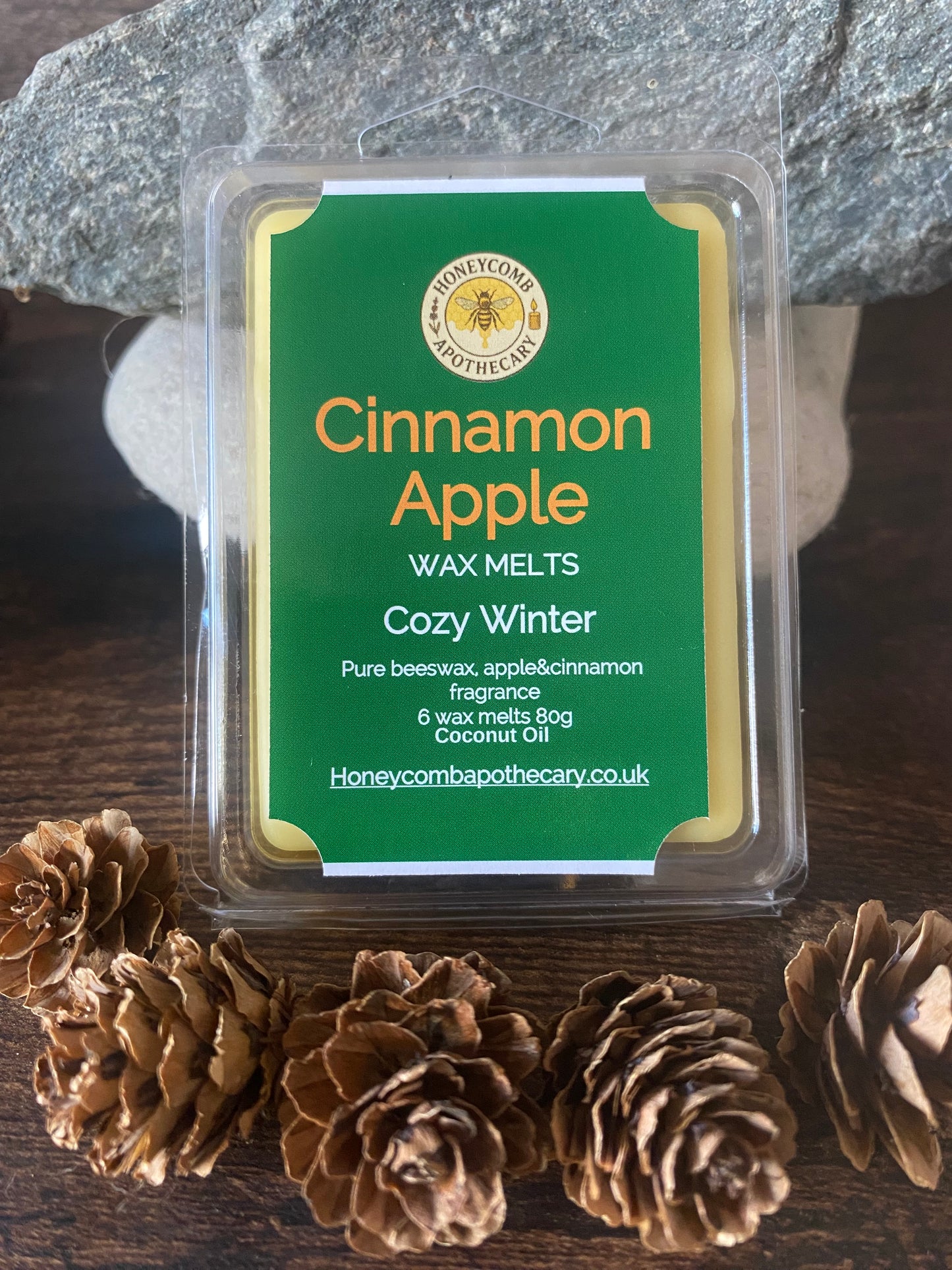 (Cinnamon Apple) Scented Beeswax Melts