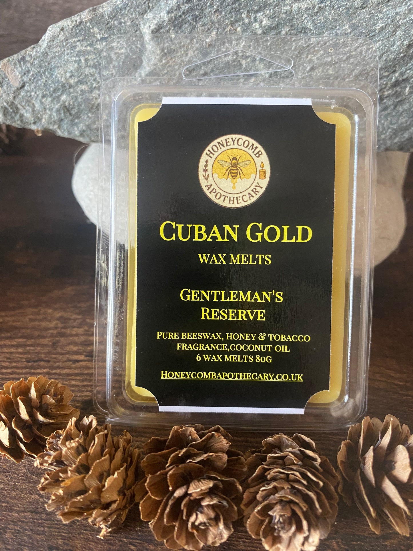 (Cuban Gold) Scented Beeswax Melts Free Postage