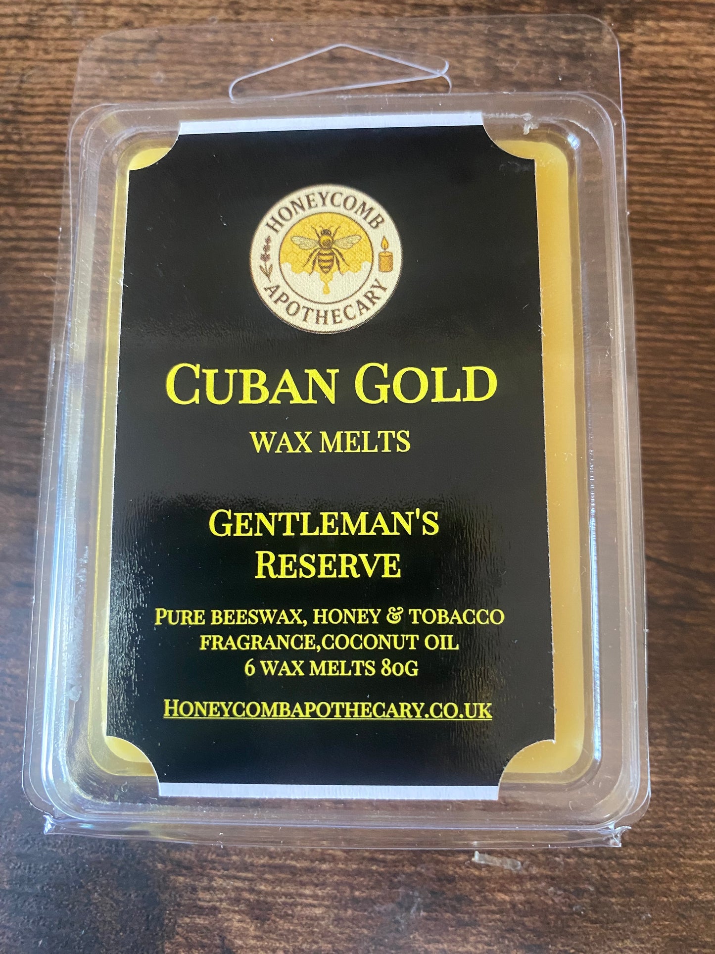 (Cuban Gold) Scented Beeswax Melts Free Postage