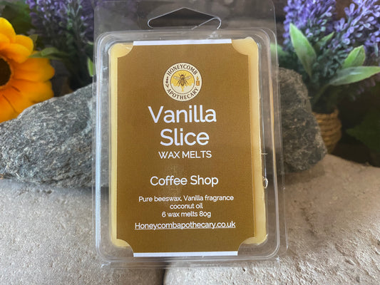 (Vanilla slice) Scented beeswax melts