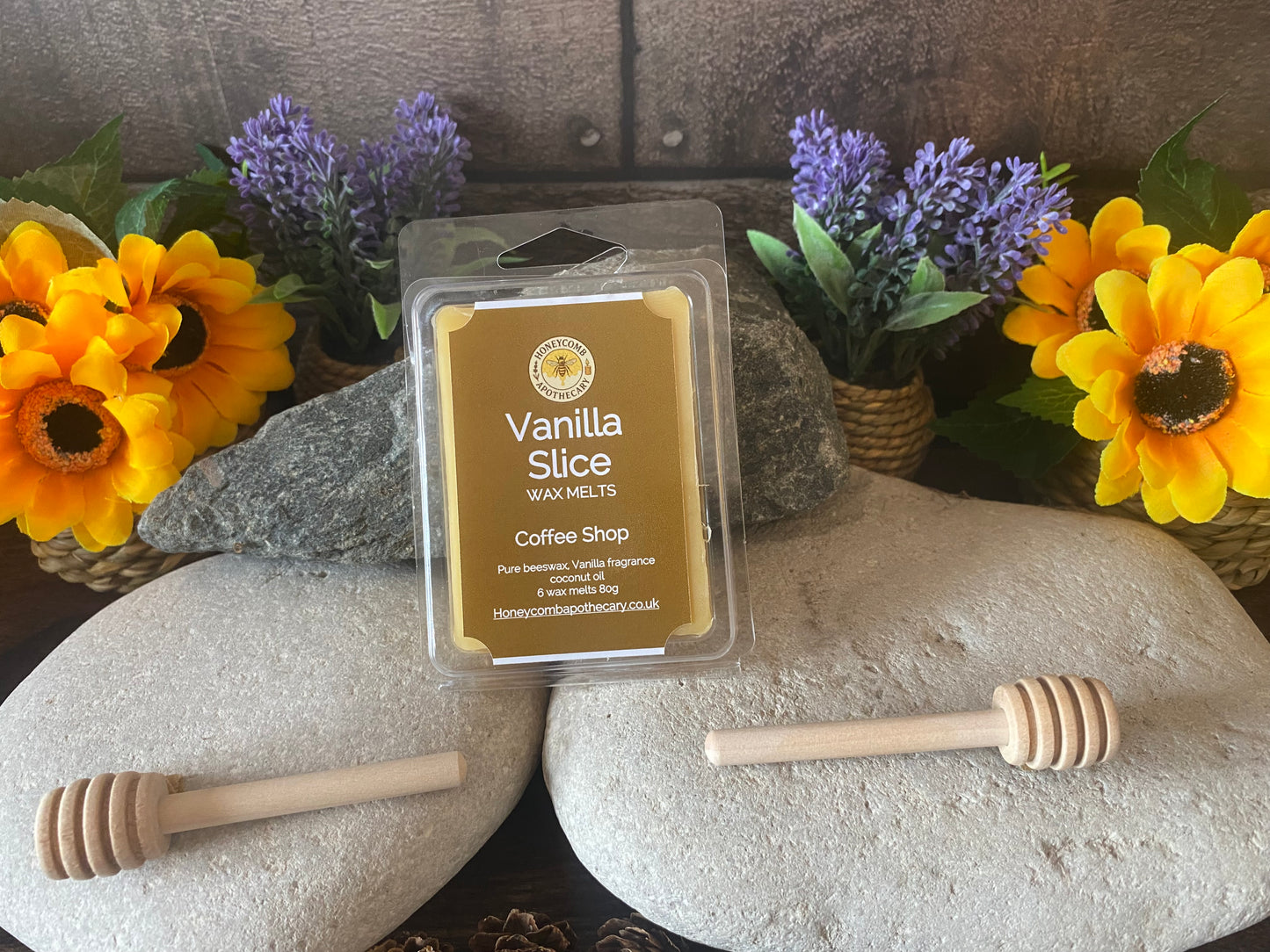 (Vanilla slice) Scented beeswax melts