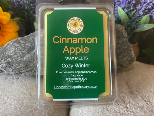 (Cinnamon Apple) Scented Beeswax Melts